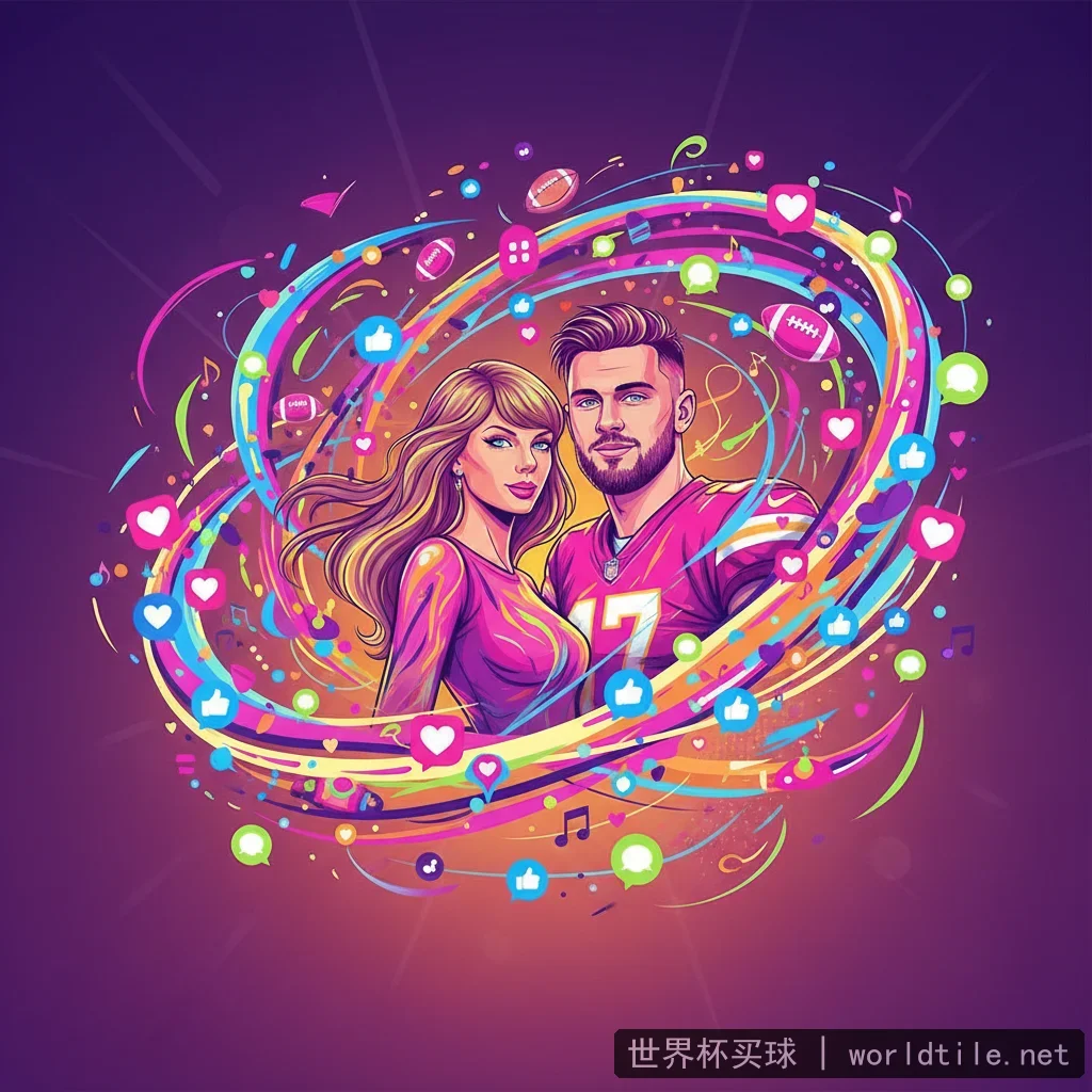 泰勒·斯威夫特与特拉维斯·凯尔西恋情引爆社交媒体热议